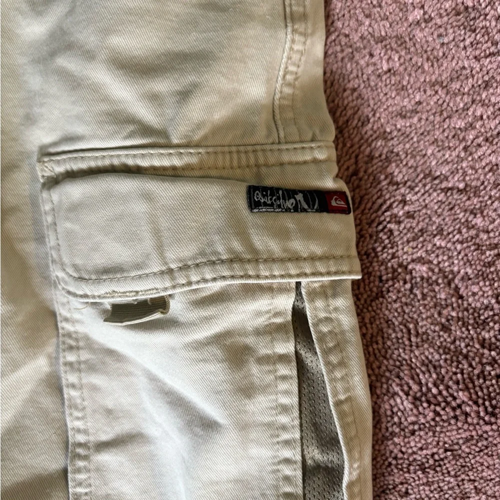 Men's Tan Quiksilver‎ Cargo Shorts